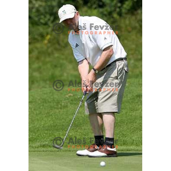 Val Smyth of Ireland at final day of European Senior Team Championship, played at Kings golf course at Bled, Slovenia 18.8.2007.Photo by Ales Fevzer 