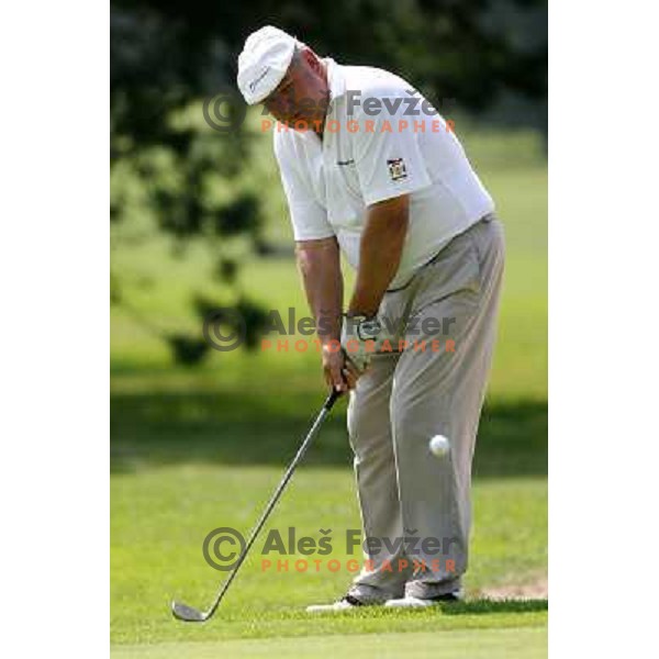 Jaroslav Hanek of Checz Republic at final day of European Senior Team Championship, played at Kings golf course at Bled, Slovenia 18.8.2007.Photo by Ales Fevzer 