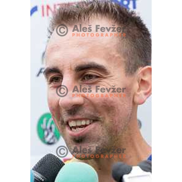 Kosovelj, fastest Slovenian runner on 42km run on 35. Maraton treh src in Radenci, Slovenia on 16th of May, 2015