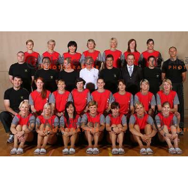 RK Krim Mercator players and staff for 2007-08 season 