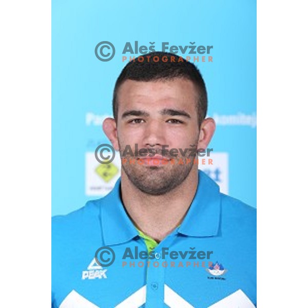Gasper Jerman of Slovenia Olympic team for First European games in Baku Azerbaijan during official presentation in Koper on June 4, 2015