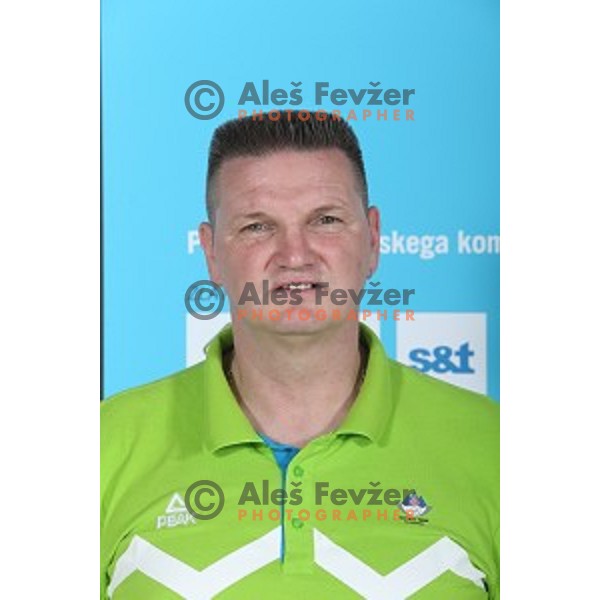 Miodrag Krnetic of Slovenia Olympic team for First European games in Baku Azerbaijan during official presentation in Koper on June 4, 2015