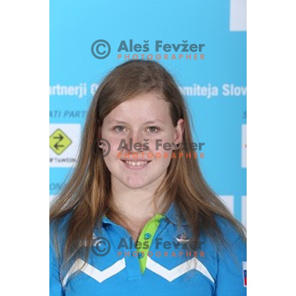 Maja Uduc of Slovenia Olympic team for First European games in Baku Azerbaijan during official presentation in Koper on June 4, 2015