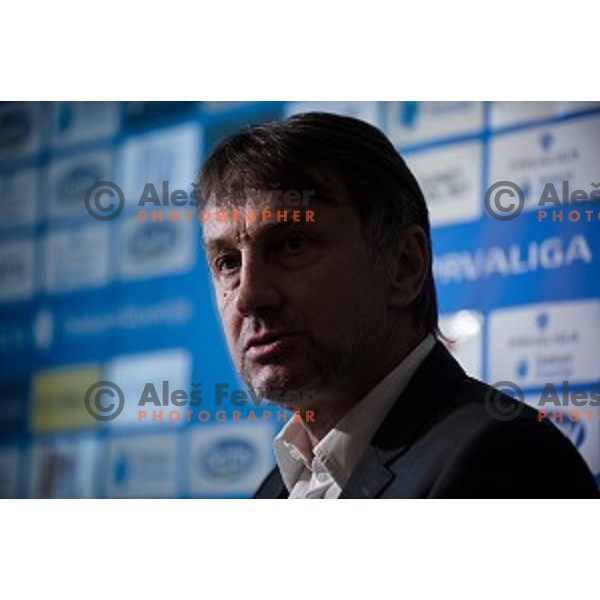 Ranko Stojic, General Manager of NK Olimpija Ljubljana at the press conference of the new general manager of NK Olimpija Ljubljana, Austriatrend Hotel, Ljubljana, 05.06.2015