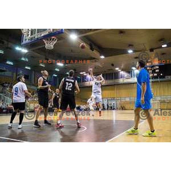 During All Legends charity match for association Olimpik between Slovenian sports legends, played in Tivoli Hall, Ljubljana, Slovenia, on June 9th, 2015.