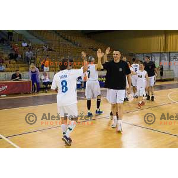 During All Legends charity match for association Olimpik between Slovenian sports legends, played in Tivoli Hall, Ljubljana, Slovenia, on June 9th, 2015.