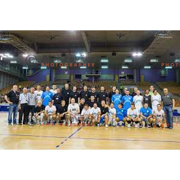 During All Legends charity match for association Olimpik between Slovenian sports legends, played in Tivoli Hall, Ljubljana, Slovenia, on June 9th, 2015.