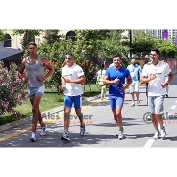 Olympic village at European Games in Baku, Azerbaijan on June 10, 2015