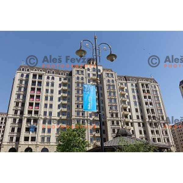Olympic village at European Games in Baku, Azerbaijan on June 10, 2015