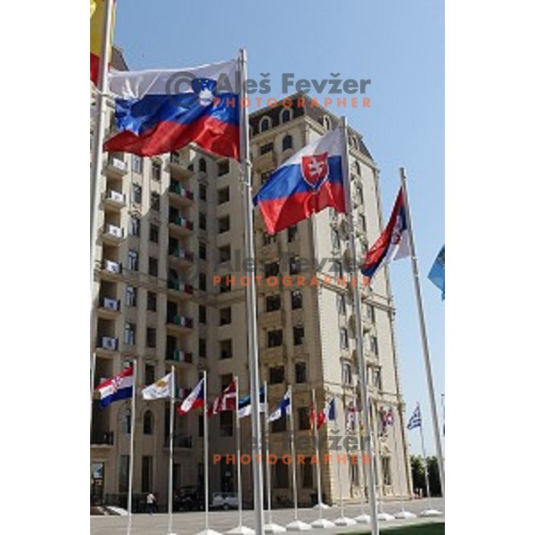 Olympic village at European Games in Baku, Azerbaijan on June 10, 2015