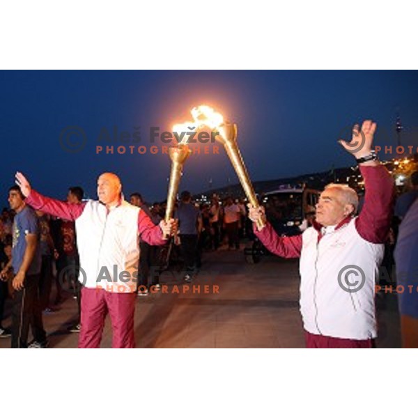 Opening Ceremony of First European Games at Olympic Stadium in Baku, Azerbaijan on June 12, 2015