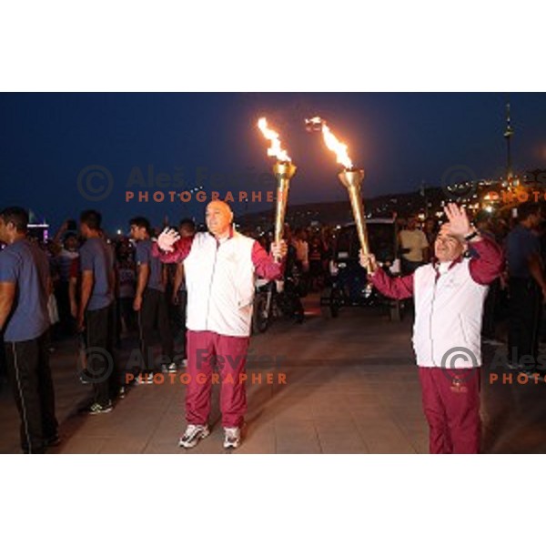 Opening Ceremony of First European Games at Olympic Stadium in Baku, Azerbaijan on June 12, 2015