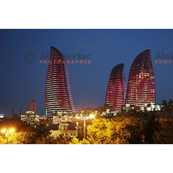 Opening Ceremony of First European Games at Olympic Stadium in Baku, Azerbaijan on June 12, 2015
