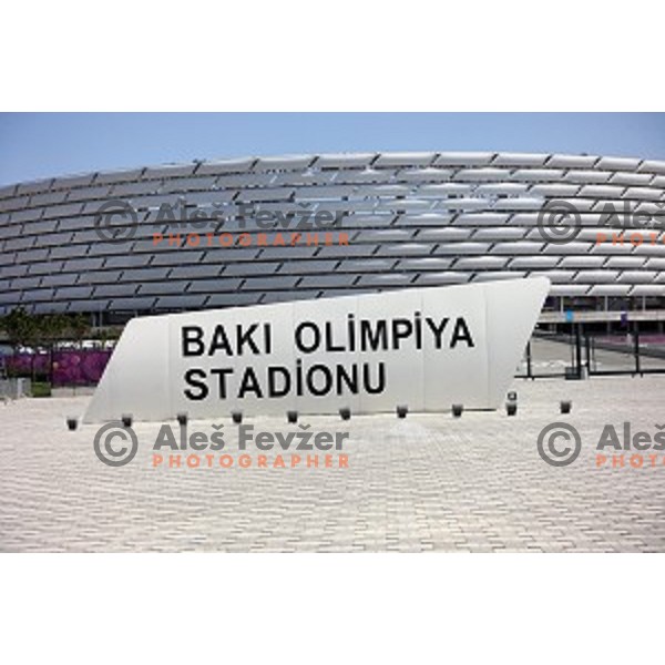 Opening Ceremony of First European Games at Olympic Stadium in Baku, Azerbaijan on June 12, 2015