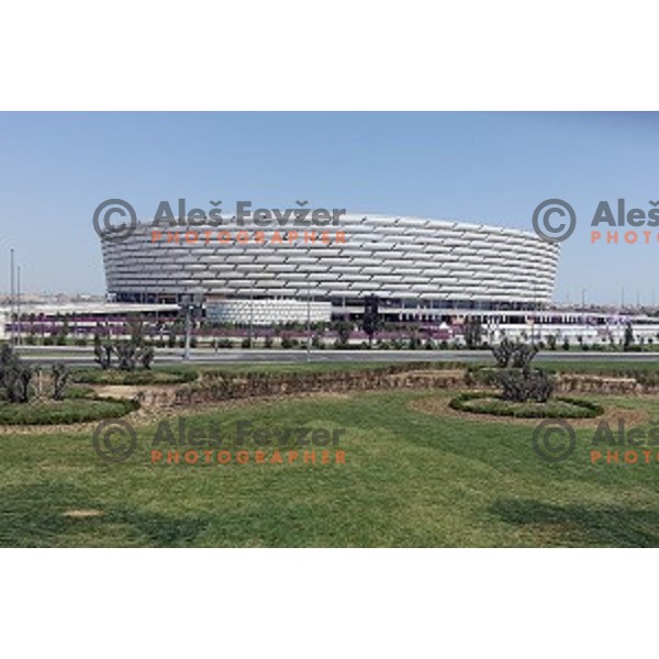 Opening Ceremony of First European Games at Olympic Stadium in Baku, Azerbaijan on June 12, 2015