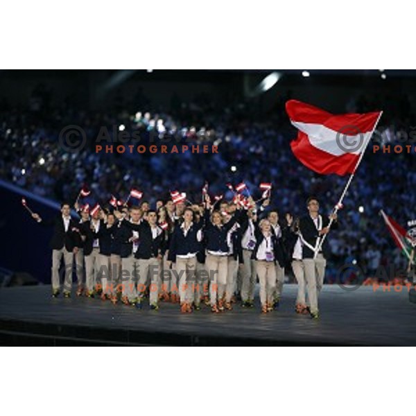 Opening Ceremony of First European Games at Olympic Stadium in Baku, Azerbaijan on June 12, 2015