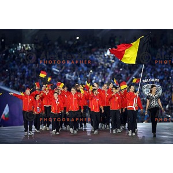 Opening Ceremony of First European Games at Olympic Stadium in Baku, Azerbaijan on June 12, 2015