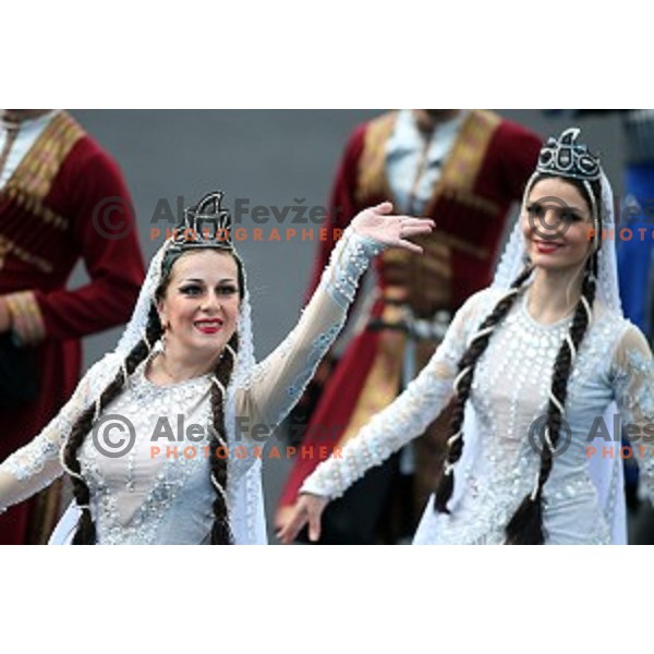 Opening Ceremony of First European Games at Olympic Stadium in Baku, Azerbaijan on June 12, 2015