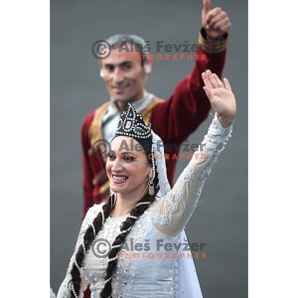 Opening Ceremony of First European Games at Olympic Stadium in Baku, Azerbaijan on June 12, 2015