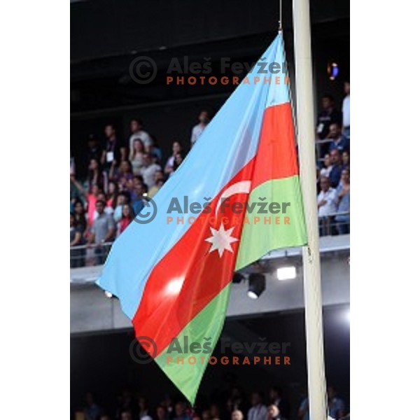 Opening Ceremony of First European Games at Olympic Stadium in Baku, Azerbaijan on June 12, 2015