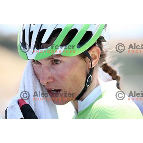 Blaza Klemencic of Slovenia during MTB Cross-Country race of First European Games at Mountain Bike Velopark in Baku, Azerbaijan on June 13, 2015