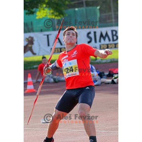 action at Slovenian Athletic Cup in Celje, Slovenia on June 13, 2015