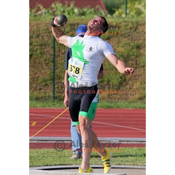 action at Slovenian Athletic Cup in Celje, Slovenia on June 13, 2015