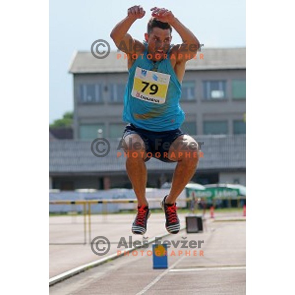 action at Slovenian Athletic Cup in Celje, Slovenia on June 14, 2015