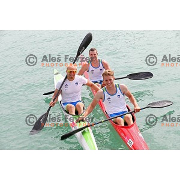 Canoe Sprint in Mingachevir during Baku 2015 First European Games, Azerbaijan on June 15, 2015