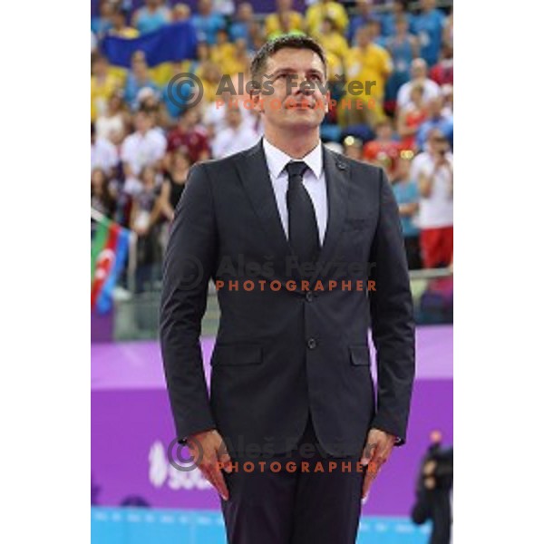 Edi Kolar of Slovenia at Artistic Gymnastics at First European Games Baku 2015 in National Gymnastics Arena in Baku, Azerbaijan on June 20, 2015