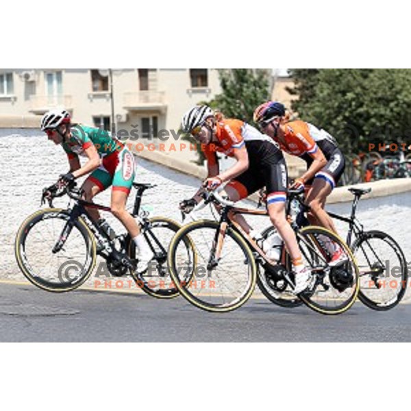 Women\'s road race 120 km at First European Games Baku 2015, Azerbaijan on June 20, 2015