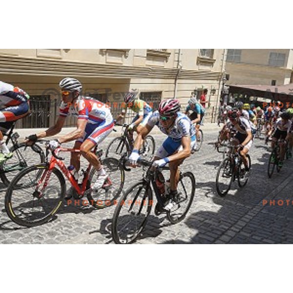 Pavel Kochetkov (RUS) during Men\'s road race 215 km at First European Games Baku 2015, Azerbaijan on June 21, 2015
