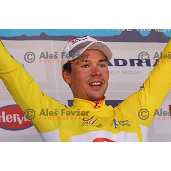 Primoz Roglic (Adria Mobil), winner of 22.Tour of Slovenia in Novo Mesto on June 21, 2015