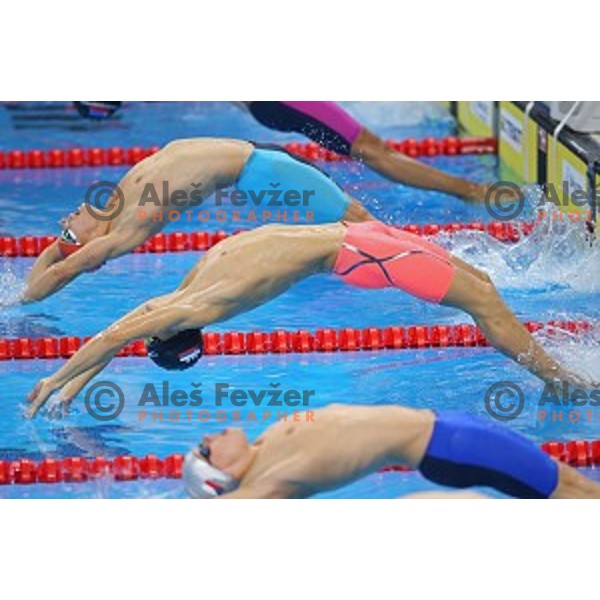 Vito Vodenik of Slovenia swims in qualification at First European Games Baku 2015 in Baku Aquatics Centre, Azerbaijan on June 23, 2015