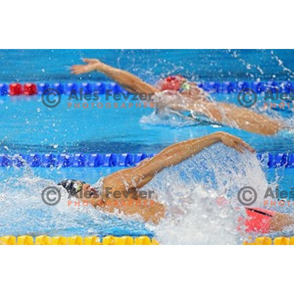 Vito Vodenik of Slovenia swims in qualification at First European Games Baku 2015 in Baku Aquatics Centre, Azerbaijan on June 23, 2015