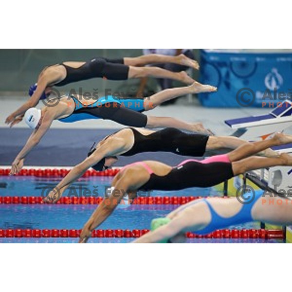 Neza Kocjan of Slovenia swims in qualification at First European Games Baku 2015 in Baku Aquatics Centre, Azerbaijan on June 23, 2015
