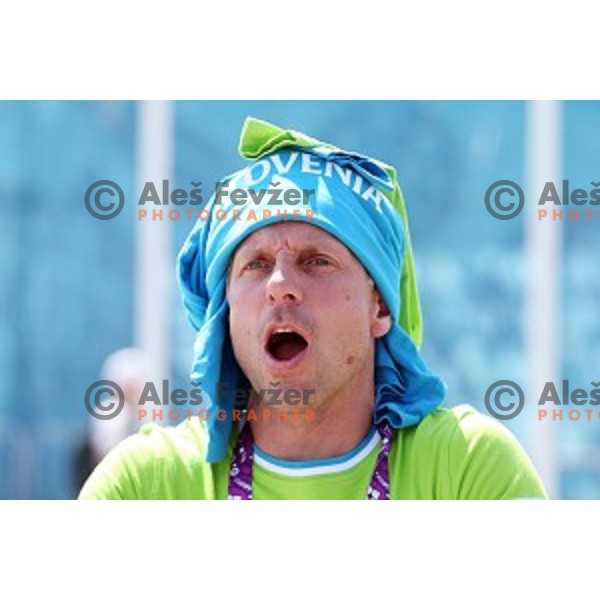 Aljaz Pegan at Preliminary round group A Men\'s basketball match 3x3 Slovenia- Lithuania at First European Games Baku 2015 in European Games Park, Azerbaijan on June 24, 2015
