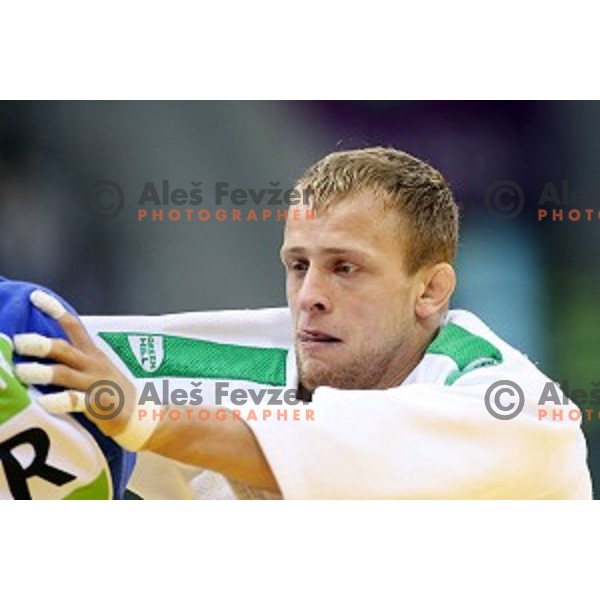 Rok Draksic of Slovenia competes in Men\'s -73 kg at Judo Tournament in Heydar Aliyev Arena at First European Games Baku 2015 in European Games Park, Azerbaijan on June 26, 2015