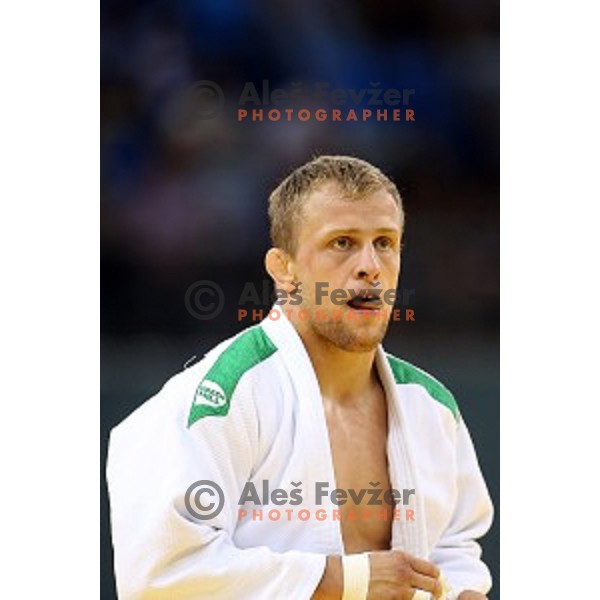 Rok Draksic of Slovenia competes in Men\'s -73 kg at Judo Tournament in Heydar Aliyev Arena at First European Games Baku 2015 in European Games Park, Azerbaijan on June 26, 2015