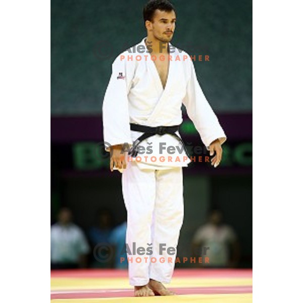Jesenko Cetic of Slovenia competes in Men\'s -81 kg at Judo Tournament in Heydar Aliyev Arena at First European Games Baku 2015 in European Games Park, Azerbaijan on June 26, 2015