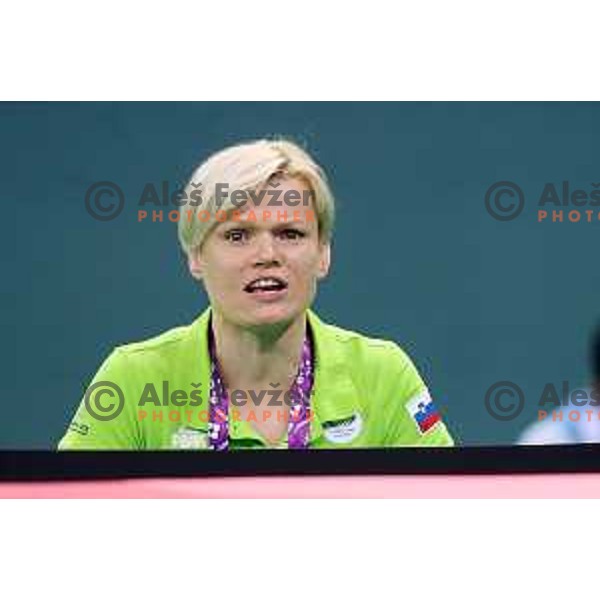 Urska Zolnir at Women\'s -70 kg at Judo Tournament in Heydar Aliyev Arena at First European Games Baku 2015 in European Games Park, Azerbaijan on June 26, 2015