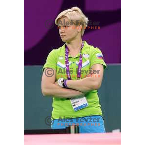 Urska Zolnir at Women\'s -70 kg at Judo Tournament in Heydar Aliyev Arena at First European Games Baku 2015 in European Games Park, Azerbaijan on June 26, 2015