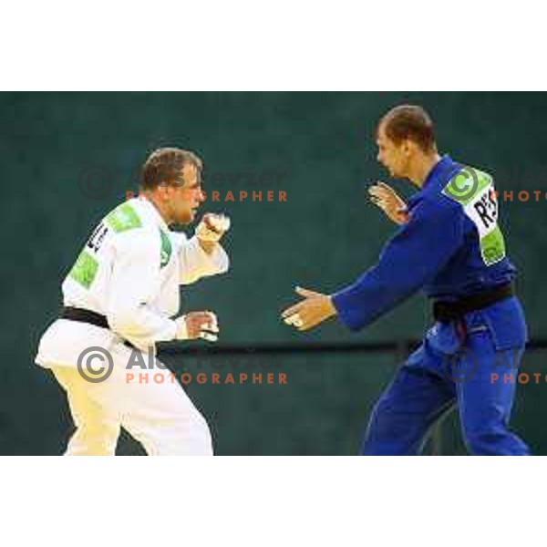 Rok Draksic of Slovenia competes in Men\'s -73 kg at Judo Tournament in Heydar Aliyev Arena at First European Games Baku 2015 in European Games Park, Azerbaijan on June 26, 2015