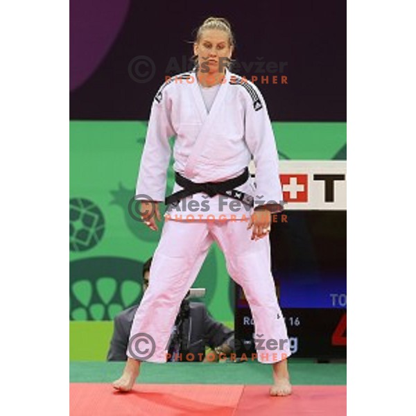 Anamarija Velensek of Slovenia competes in Women\'s -78 kg at Judo Tournament in Heydar Aliyev Arena at First European Games Baku 2015 in European Games Park, Azerbaijan on June 27, 2015