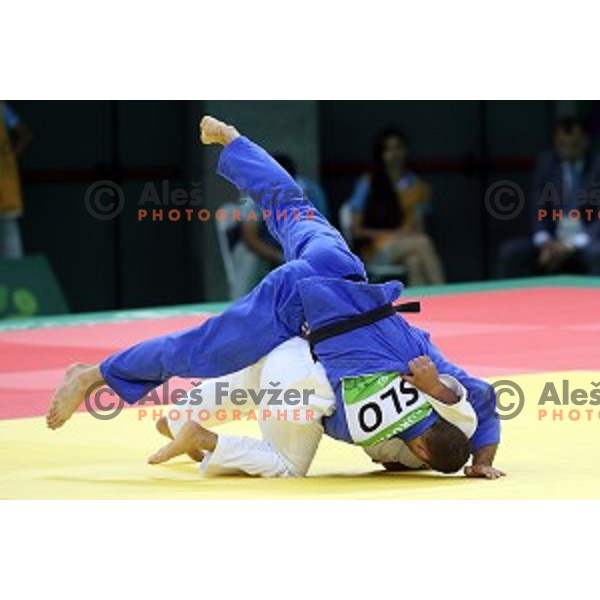 David Kukovica of Slovenia competes in Men\'s -90 kg at Judo Tournament in Heydar Aliyev Arena at First European Games Baku 2015 in European Games Park, Azerbaijan on June 27, 2015