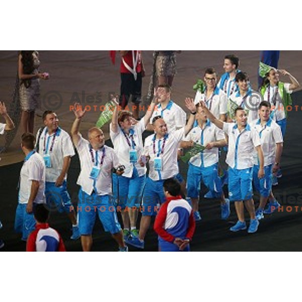 Closing Ceremony of First European Games at Olympic Stadium in Baku, Azerbaijan on June 28, 2015