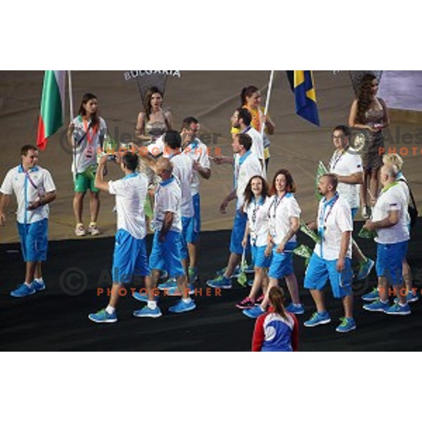 Closing Ceremony of First European Games at Olympic Stadium in Baku, Azerbaijan on June 28, 2015
