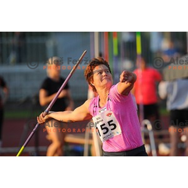 Martina Ratej of Slovenia during Grand Prix Athletics in Velenje, Slovenia on 1 st of July, 2015