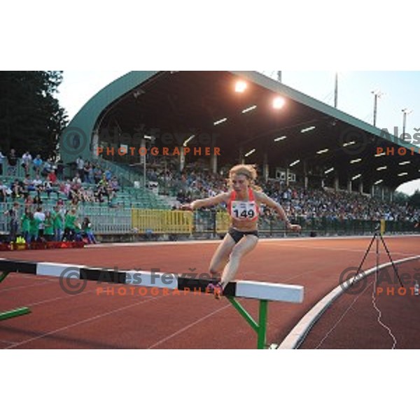 Marusa Mismas of Slovenia competes at Grand Prix Athletics in Velenje, Slovenia on 1 st of July, 2015
