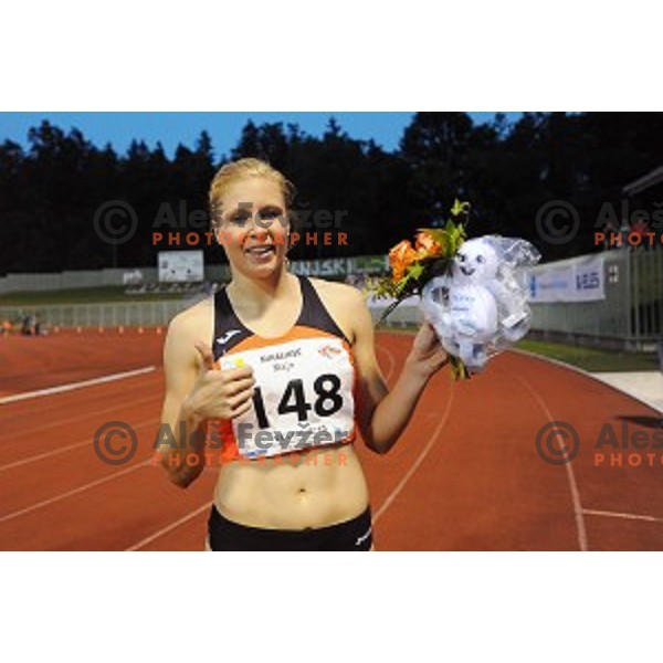 Maja Mihalinec of Slovenia competes at Grand Prix Athletics in Velenje, Slovenia on 1 st of July, 2015
